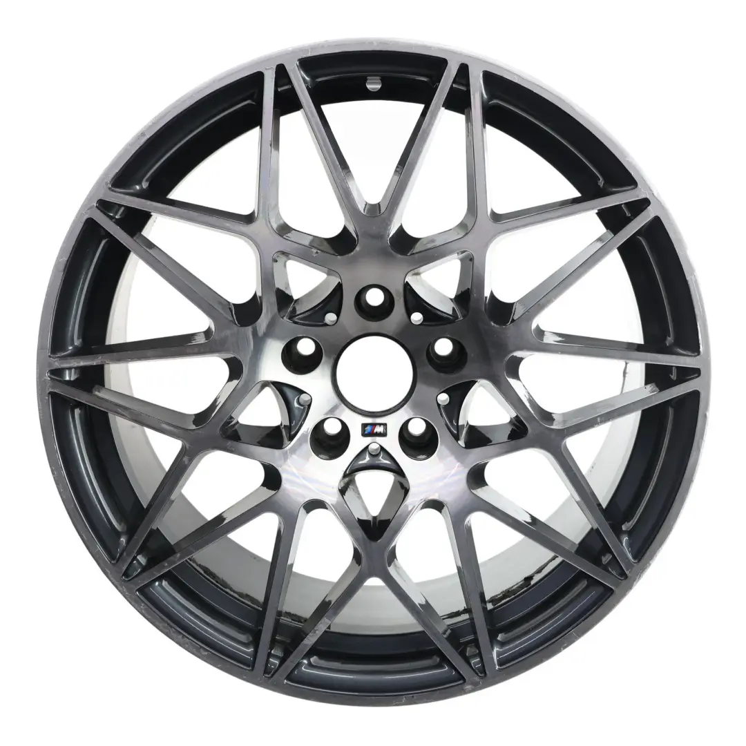 Alloy Rim 19" 9.5J 5x120 VIA to BMW F80 M3 Wheel with Part number BMW-VIA-19-3 BMW F80 M3 Wheel Alloy Rim 19" 9.5J 5x120 VIA - SKU BMW-VIA-19-3 - Part number BMW-VIA-19-3