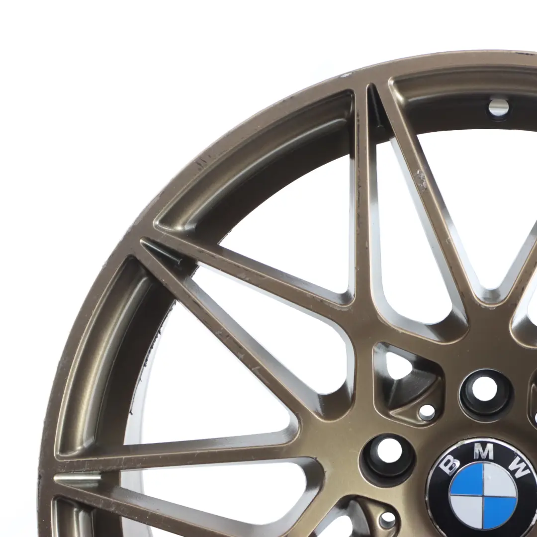 Cerchio In Lega 19" 9.5J 5X120 VIA per BMW F80 M3 con numero di parte BMW-VIA-19 BMW F80 M3 Cerchio In Lega 19" 9.5J 5X120 VIA - SKU BMW-VIA-19 - Numero di parte BMW-VIA-19