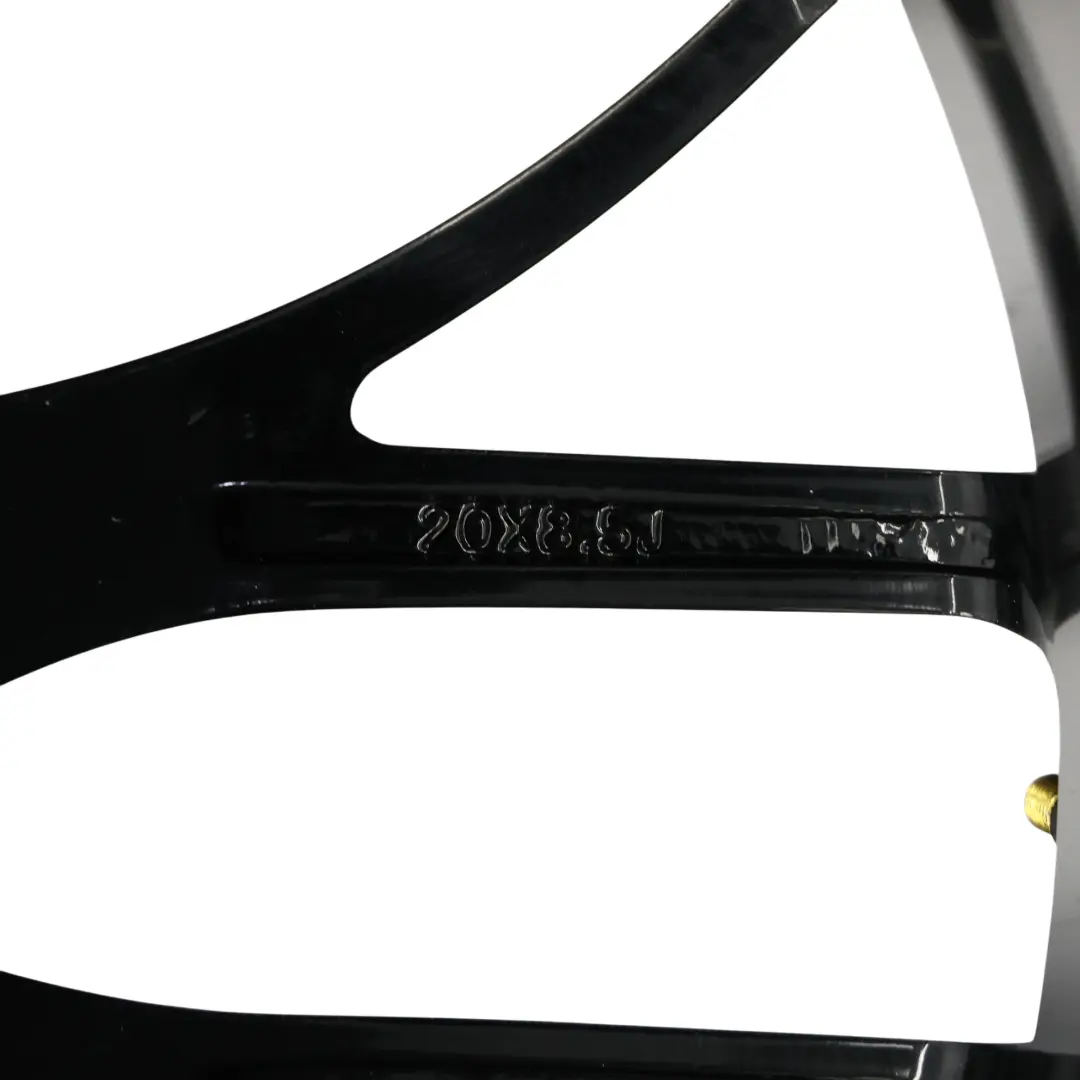 BMW Cerchi In Lega Neri SET X4 20" 8.5J 9.5J VIA - SKU BMW-VIA-20-SET - Numero di parte BMW-VIA-20-SET