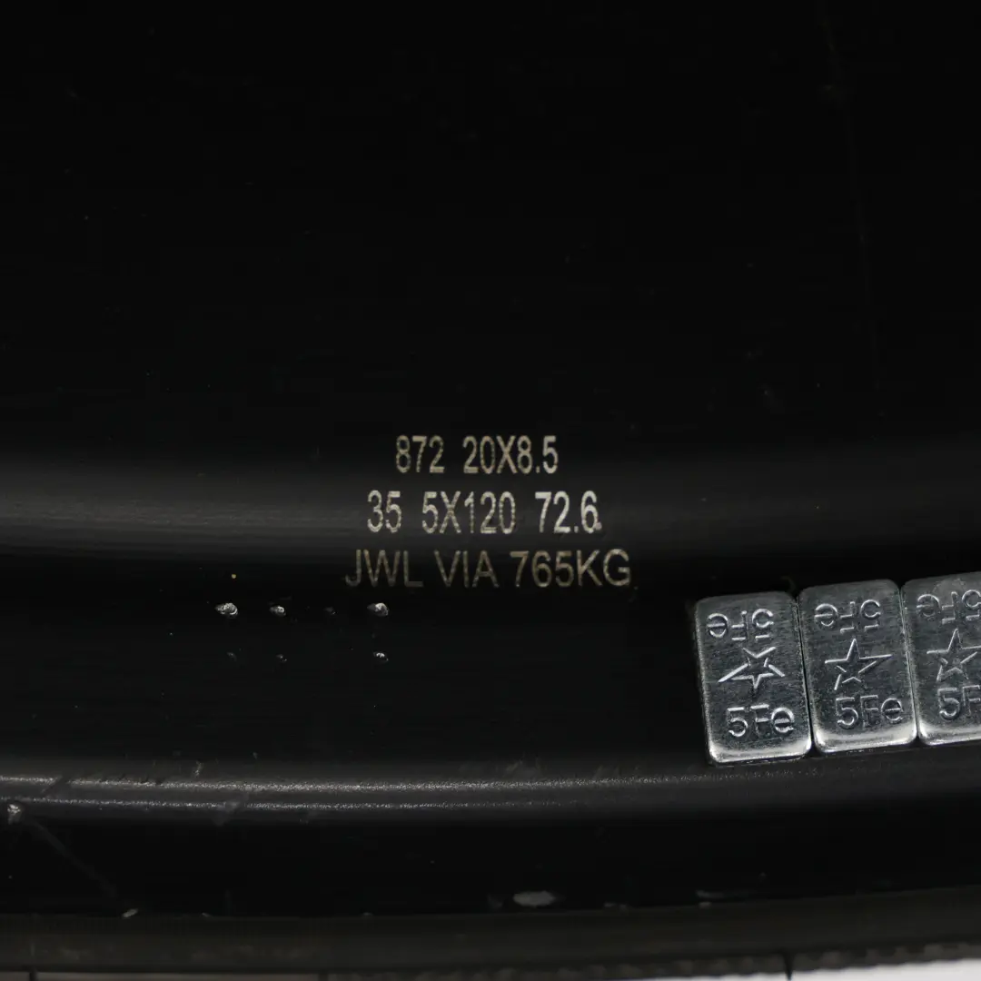 Bicolor Felgen Reifensatz X4 20" 8.5J ET:35 5X120 VIA für BMW F10 F11 mit Teilenummer BMW-VIA-SET BMW F10 F11 Bicolor Felgen Reifensatz X4 20" 8.5J ET:35 5X120 VIA - SKU BMW-VIA-SET - Teilenummer BMW-VIA-SET