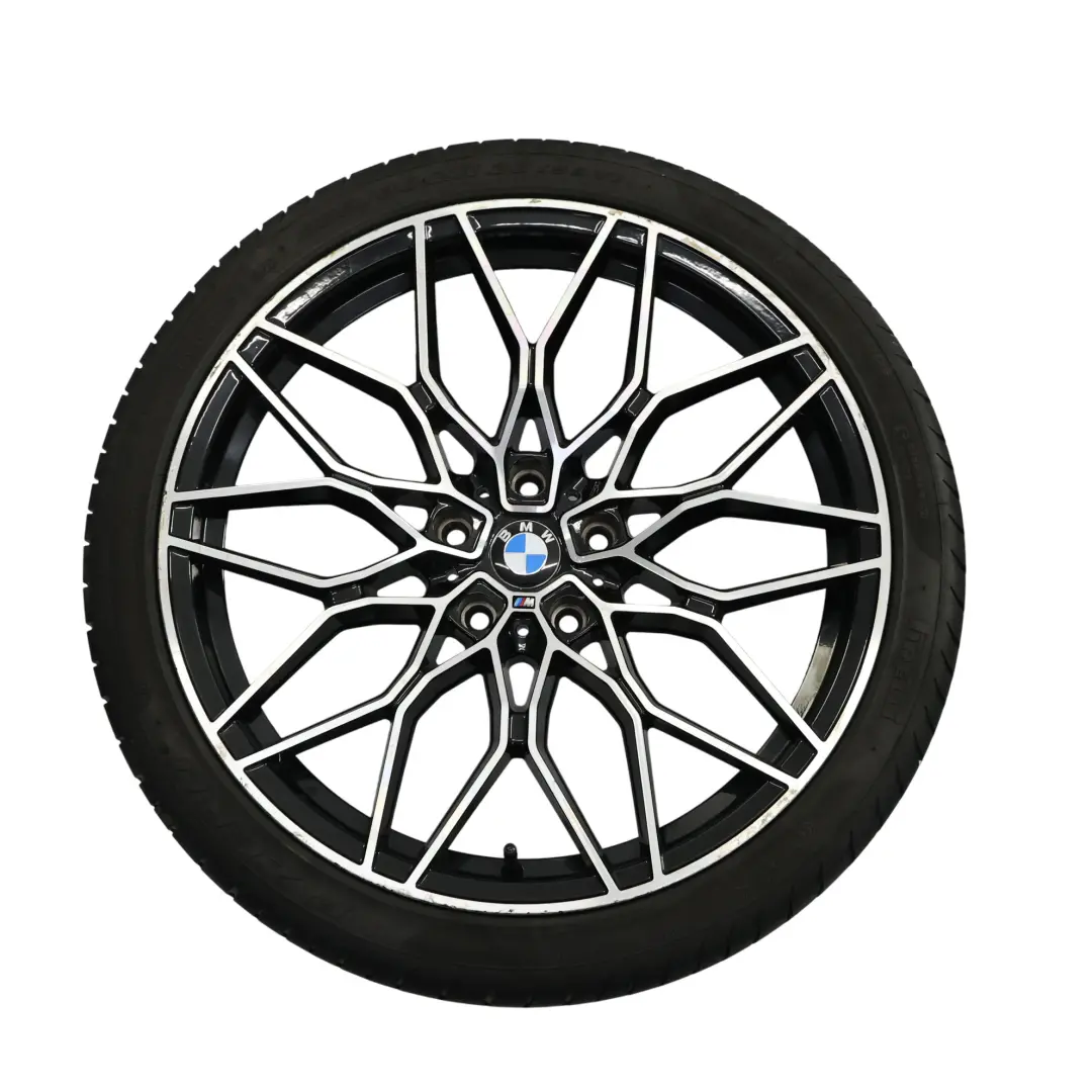 BMW F10 F11 Bicolor Felgen Reifensatz X4 20" 8.5J ET:35 5X120 VIA - SKU BMW-VIA-SET - Teilenummer BMW-VIA-SET