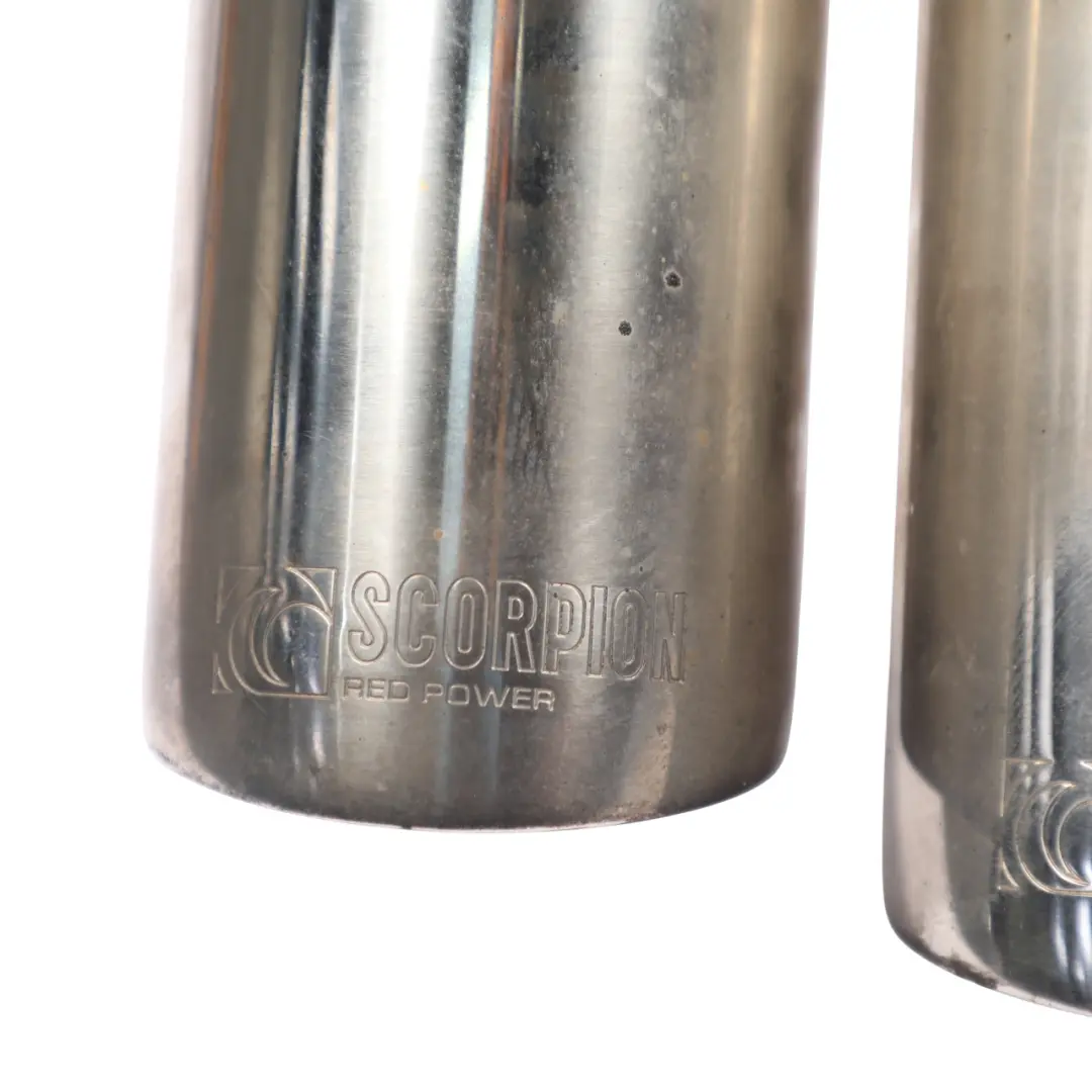 VW Golf GTI Mk5 Exhaust Muffler Box Scorpion Non-Resonated Exhaust 2.0 TFSI - SKU BWA-EXHAUST-SCORPION - Part number BWA-EXHAUST-SCORPION