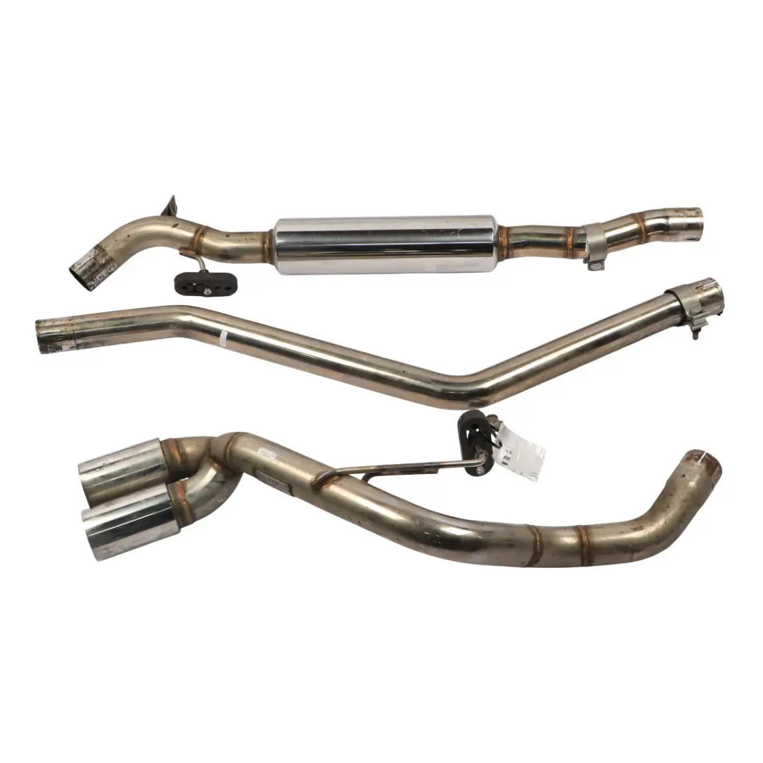 BMW E82 E88 Toyo Sports Stainless Steel Exhaust System Pipes Set 118d 120d 123d - SKU EX8476X021 - Part number EX8476X021