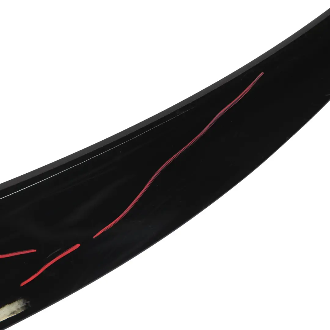 BMW X6 F16 Boot Trunk Lid Spoiler Tailgate Rear Trim Panel Lip Black TAIWAN - SKU F16-SPOILER-1 - Part number F16-SPOILER-1