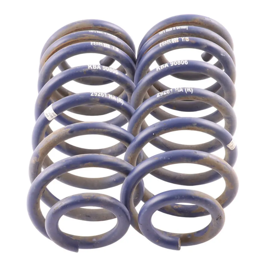 Skoda Octavia 1Z Lowering Coil Spring Set Rear Left Right N/O/S H&R KBA 90806 - SKU KBA90806 - Part number KBA90806