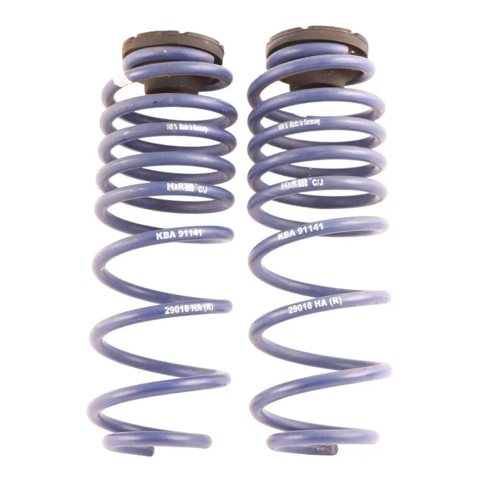 Seat Ibiza 6J Lowering Coil Spring Set Rear Left Right N/O/S H&R KBA 91141 - SKU KBA91141 - Part number KBA91141