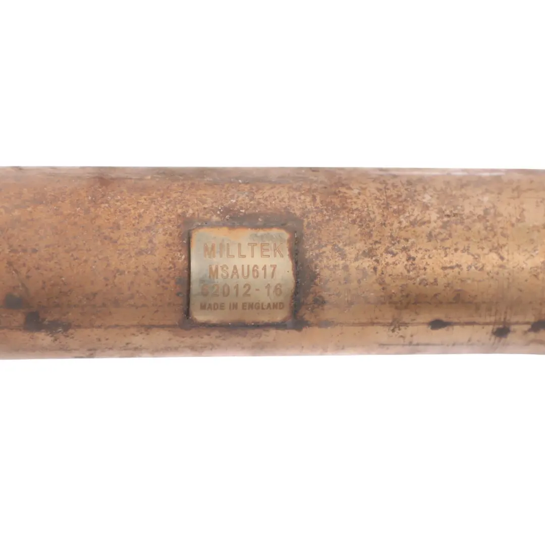 VW Golf Mk7 Milltek Rear Exhaust System Sport Muffler Back Box Double Pipe 2.0 - SKU MSAU617-1 - Part number MSAU617-1