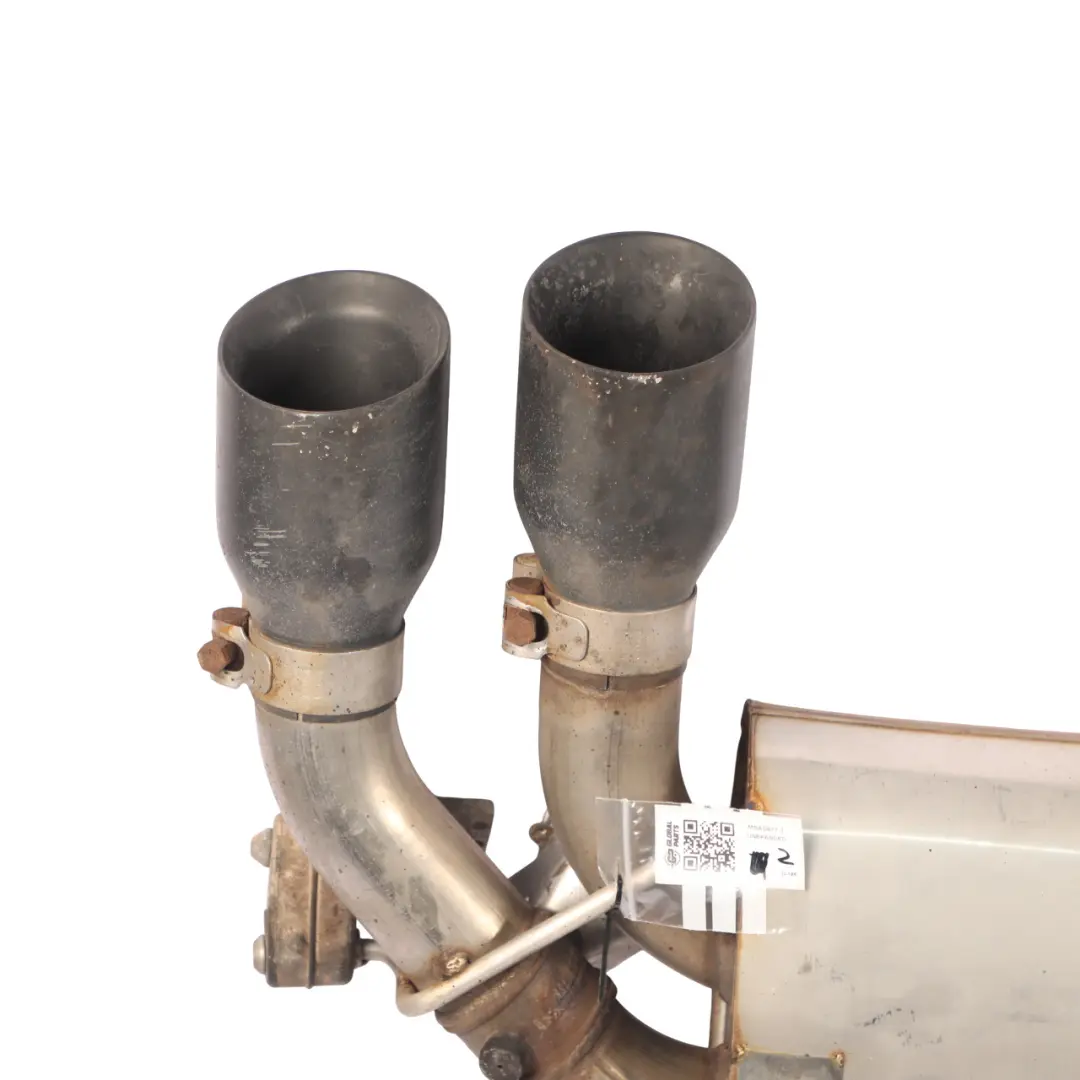 VW Golf Mk7 Milltek Rear Exhaust System Sport Muffler Back Box Double Pipe 2.0 - SKU MSAU617-1 - Part number MSAU617-1