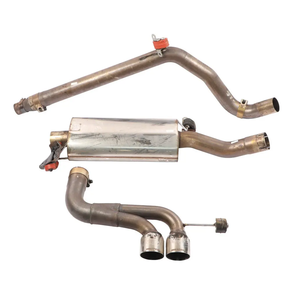6J Milltek Sport Rear Exhaust System Muffler Back Box Pipe 1.8 TFSI to Seat Ibiza with Part number MSSE136 Seat Ibiza 6J Milltek Sport Rear Exhaust System Muffler Back Box Pipe 1.8 TFSI - SKU MSSE136 - Part number MSSE136
