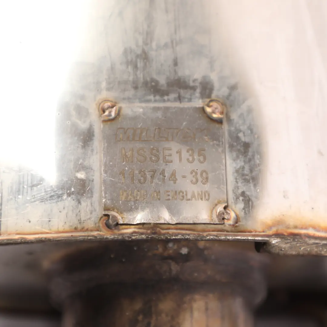 Seat Ibiza 6J Milltek Sport Rear Exhaust System Muffler Back Box Pipe 1.8 TFSI - SKU MSSE136 - Part number MSSE136