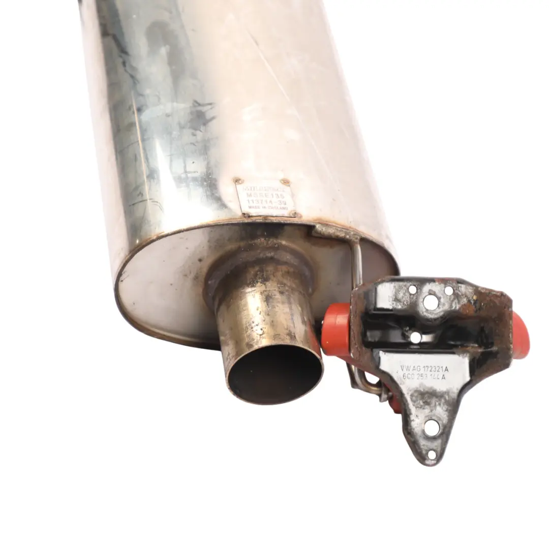 6J Milltek Sport Rear Exhaust System Muffler Back Box Pipe 1.8 TFSI to Seat Ibiza with Part number MSSE136 Seat Ibiza 6J Milltek Sport Rear Exhaust System Muffler Back Box Pipe 1.8 TFSI - SKU MSSE136 - Part number MSSE136