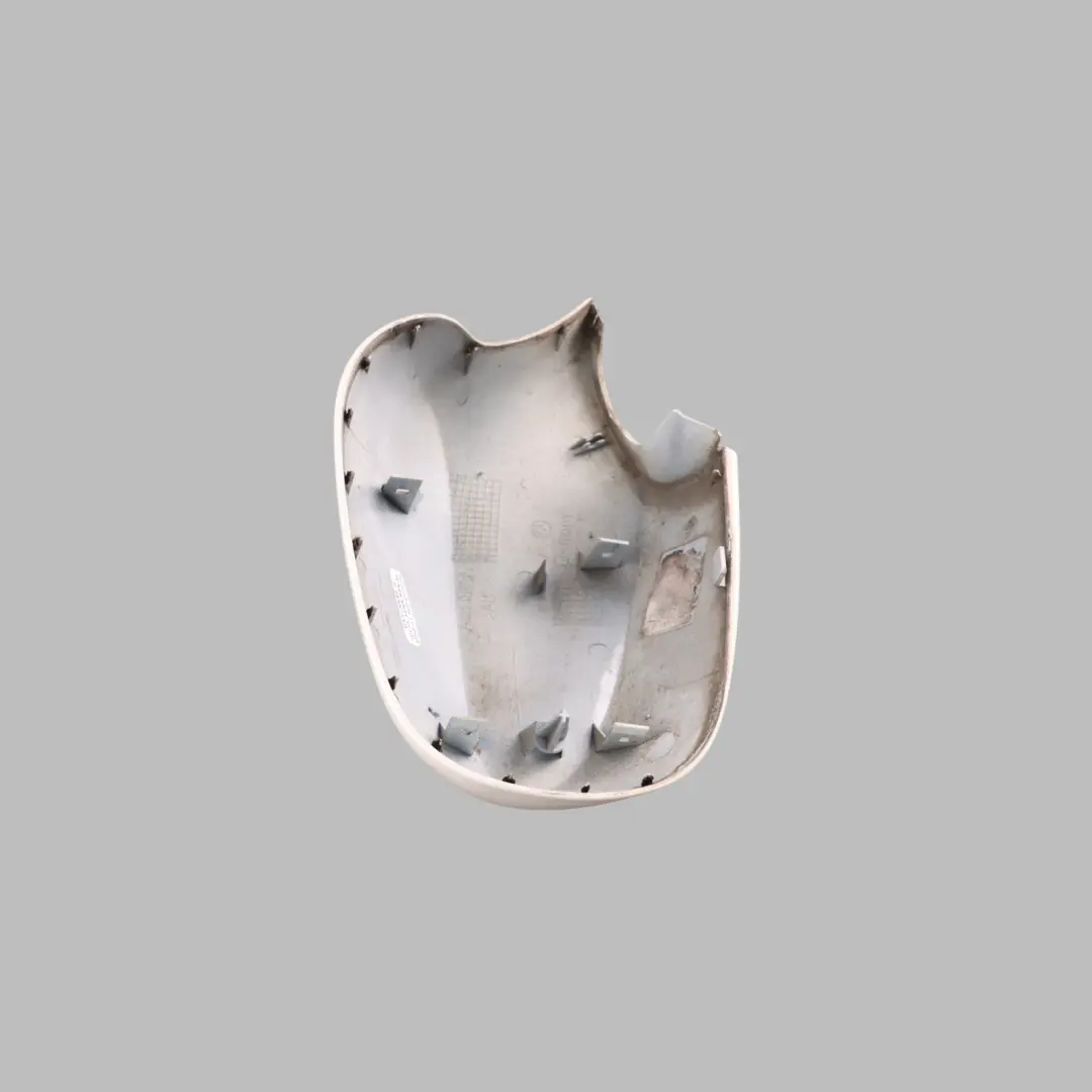 Wing Mirror Cover Cap Casing Left N/S Alpinweiss White - 300 to BMW E81 E82 E87 LCI with Part number 0038345 BMW E81 E82 E87 LCI Wing Mirror Cover Cap Casing Left N/S Alpinweiss White - 300 - SKU P0038345-AW1 - Part number 0038345