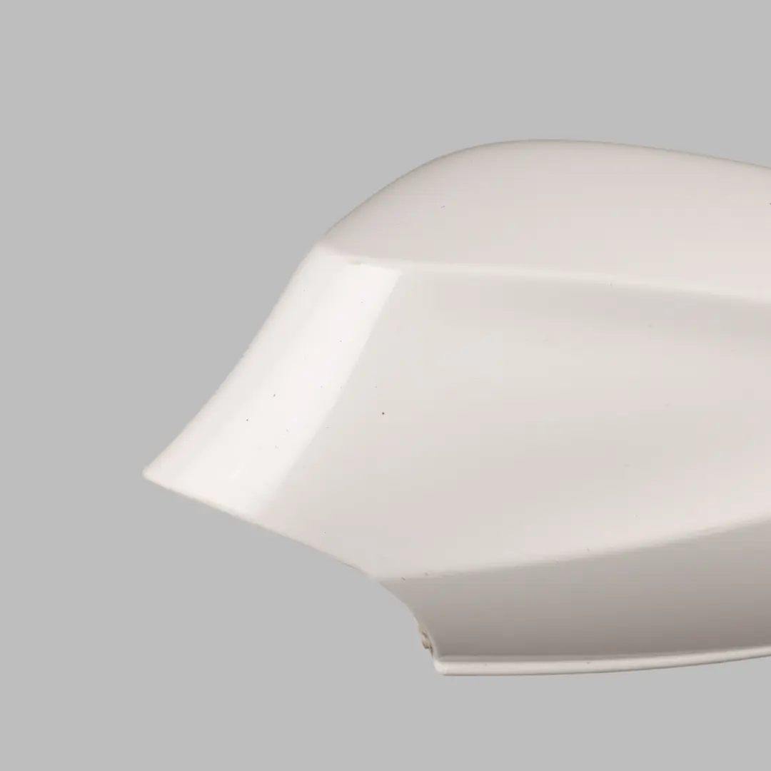 BMW E81 E82 E87 LCI Wing Mirror Cover Cap Casing Left N/S Alpinweiss White - 300 - SKU P0038345-AW1 - Part number 0038345