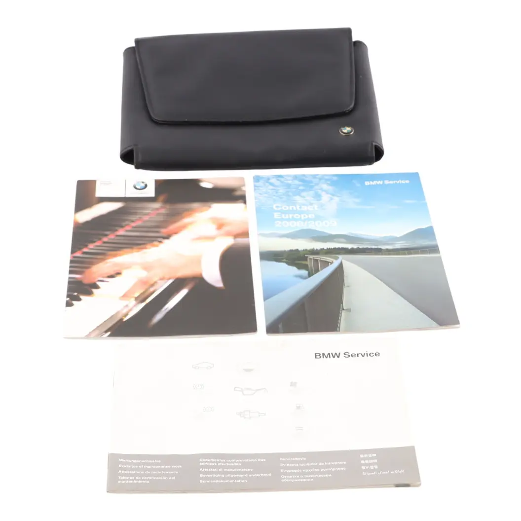 BMW X3 E83 Service Booklet Owner's Handbook Book Set Wallet Case - SKU P0159820-1 - Part number 0159820