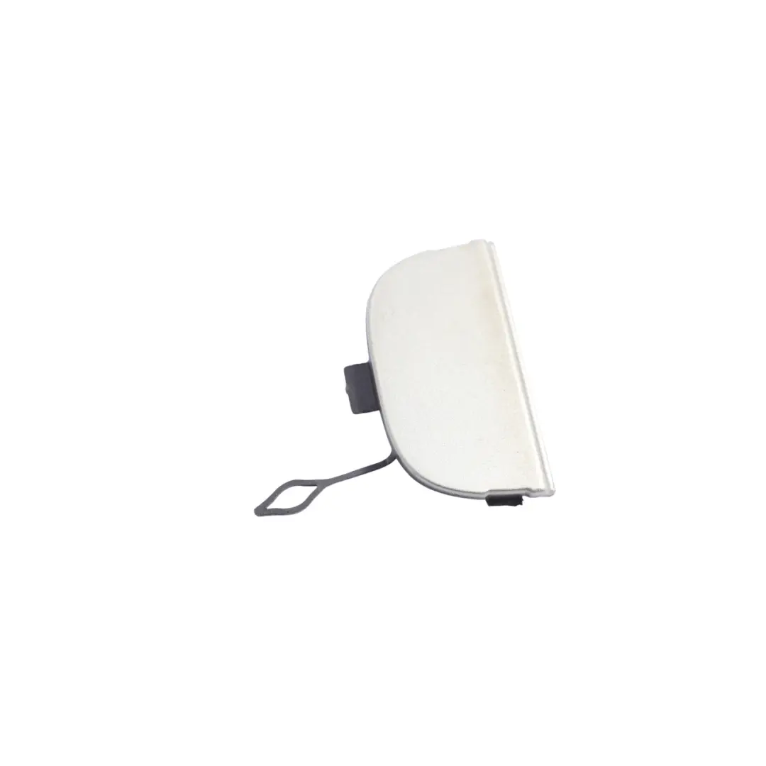 Mini R55 R56 Cover Flap Towing Eye Front Bumper Sparkling Silver - A60 - SKU P0430222-SS - Part number P0430222