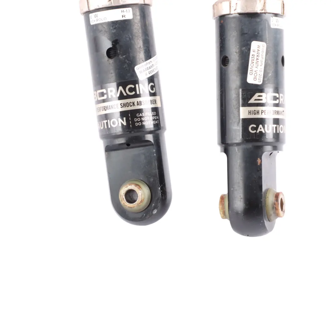 Strut Coilover Set BC Racing Front Rear High Performance to VW Polo 6R Spring with Part number POLO-6R-BC-RACING-1 VW Polo 6R Spring Strut Coilover Set BC Racing Front Rear High Performance - SKU POLO-6R-BC-RACING-1 - Part number POLO-6R-BC-RACING-1