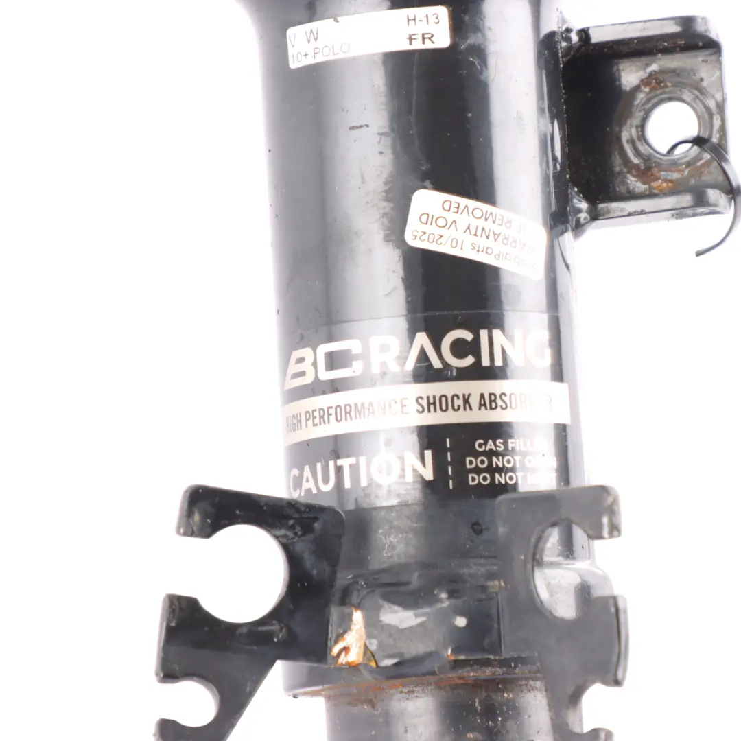 VW Polo BC Racing Spring Strut Front Right O/S High Performance Shock Absorber - SKU POLO-6R-BC-RACING - Part number POLO-6R-BC-RACING