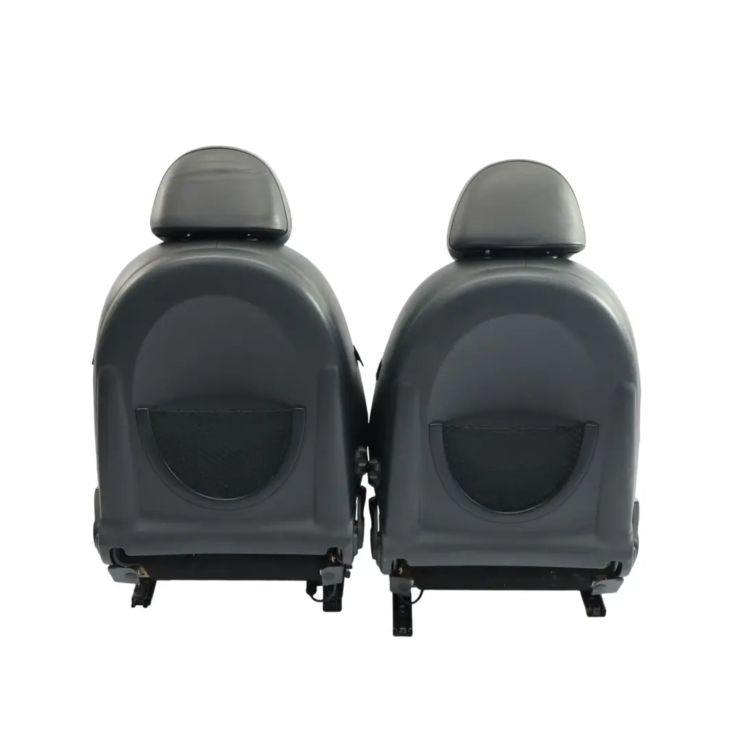 Mini R50 Skórzane Siedzenia Grzane Panther Czarny Przód Tylne Siedzenia - SKU R50-SEATS-SET-PARK-LANE-ENGLISH-PANTHER-2 - Numer Części R50-SEATS-SET-PARK-LANE-ENGLISH-PANTHER