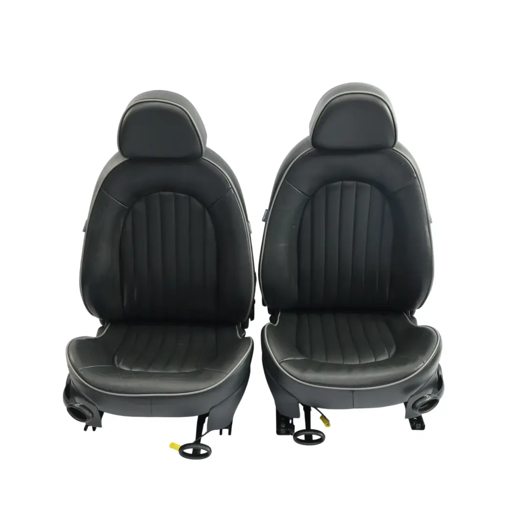Mini R50 Sièges Cuir Chauffants English Park Panther Black Sièges Avant Arrière - SKU R50-SEATS-SET-PARK-LANE-ENGLISH-PANTHER-2 - Numéro de pièce R50-SEATS-SET-PARK-LANE-ENGLISH-PANTHER