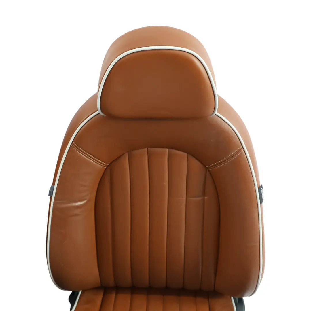 Climatizada Sport Brown Asientos Cuero Inglés Asiento Sidewalk para Mini con número de pieza R52 Mini Climatizada Sport Brown Asientos Cuero Inglés Asiento Sidewalk - SKU R52-Sport-Leather-Seats - Número de pieza R52