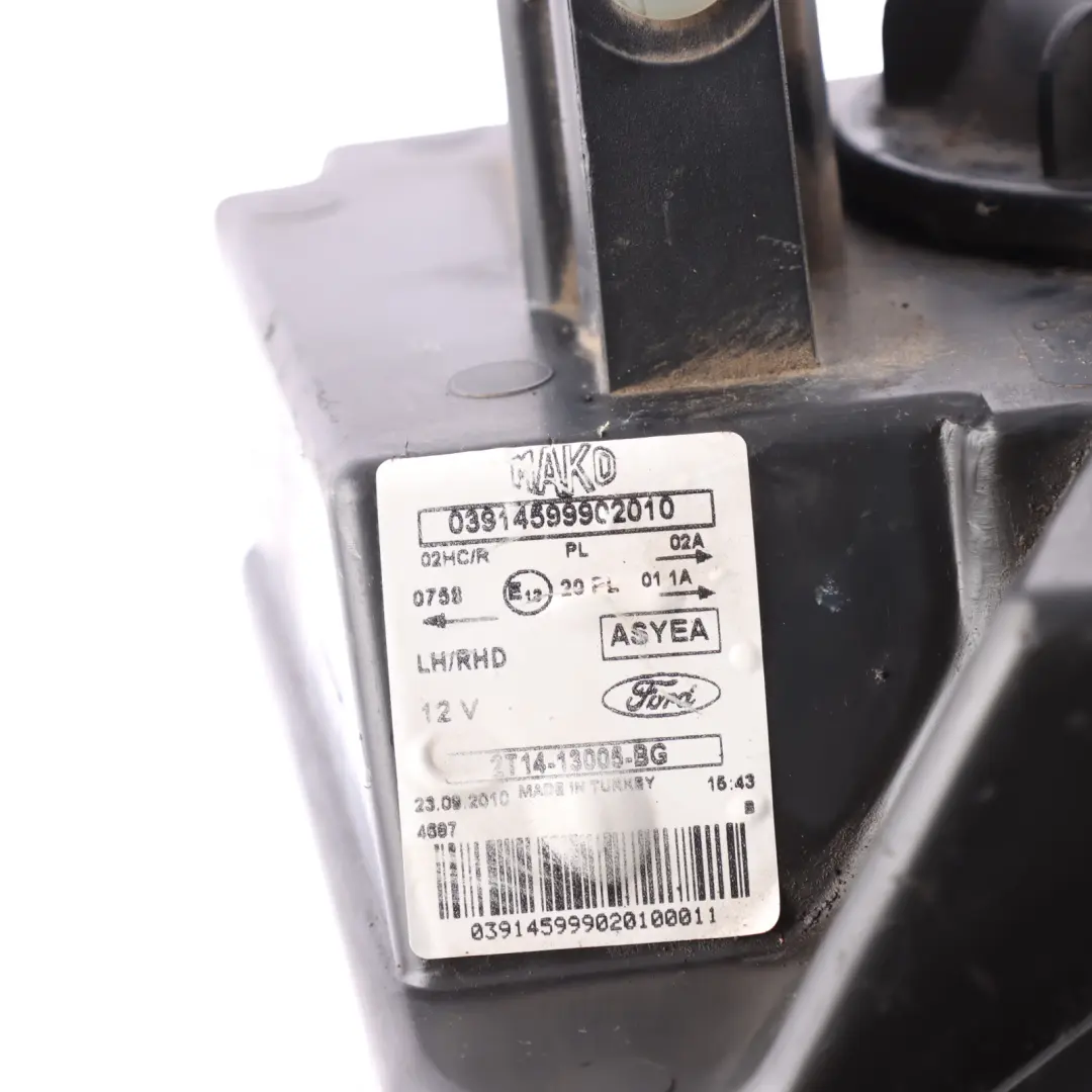 MK1 Headlamp Headlight Lamp Front Left N/S 2T14-13008-BB to Ford Transit Connect with Part number 1346496 Ford Transit Connect MK1 Headlamp Headlight Lamp Front Left N/S 2T14-13008-BB - SKU RHD-1346496 - Part number 1346496