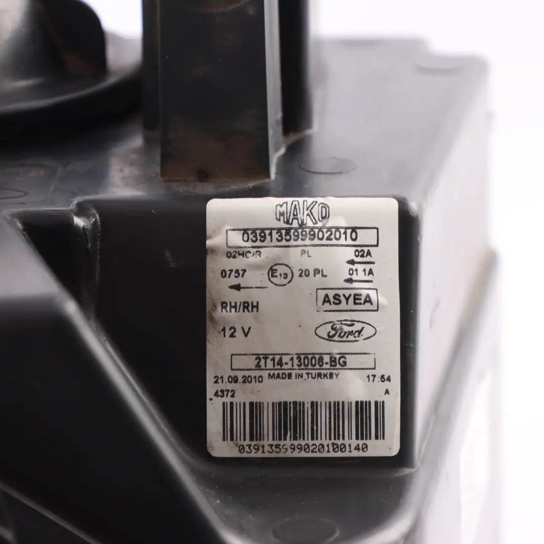 Ford Connect Headlamp Headlight Lamp Light Front Right O/S 2T14-13006-BG 2T14-13008-DB - SKU RHD-1346498 - Part number 2T1413006BG