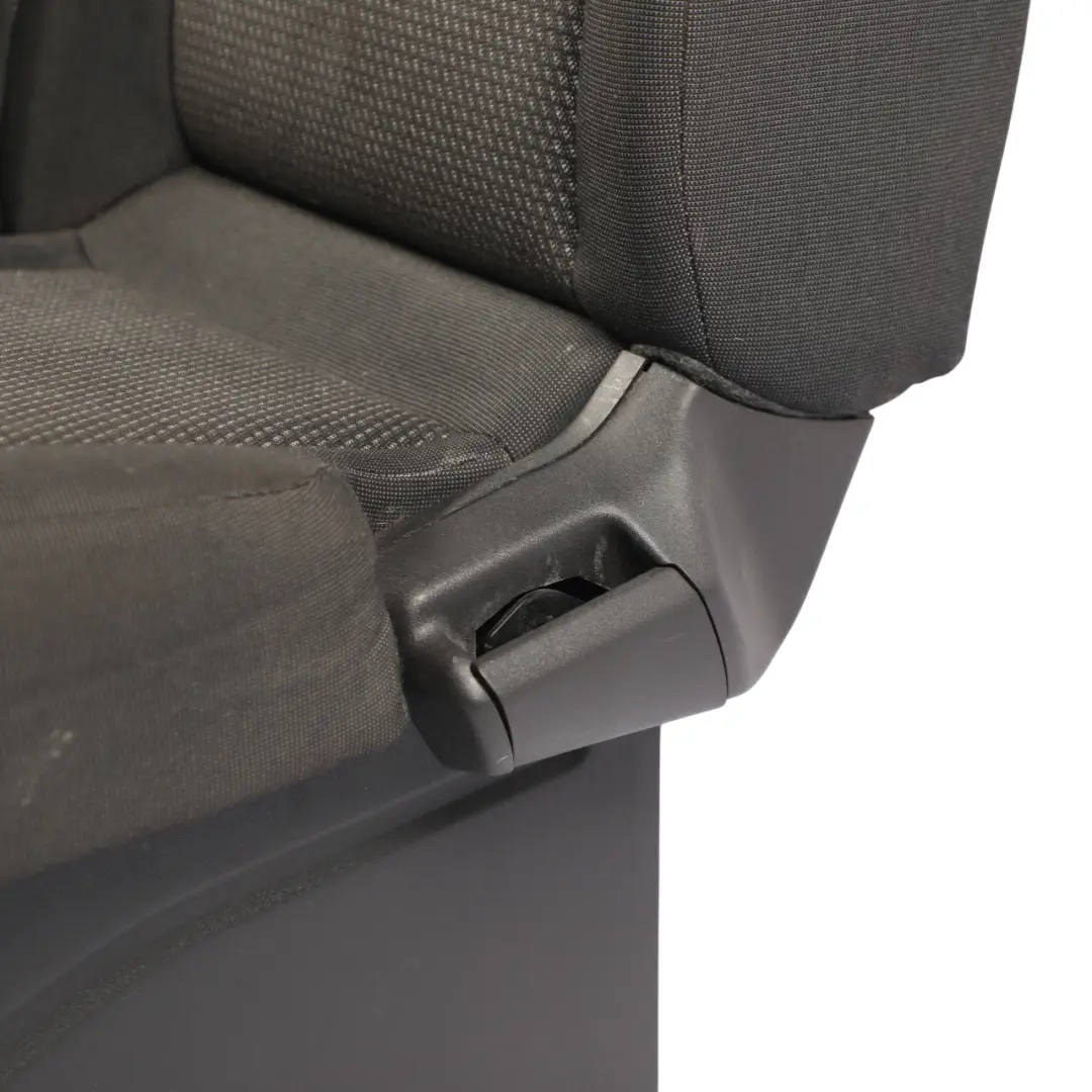 Ford Transit Custom Mk8 Front Double Seat Bench Charcoal Black Left N/S - SKU RHD-1901138-1 - Part number 1901138