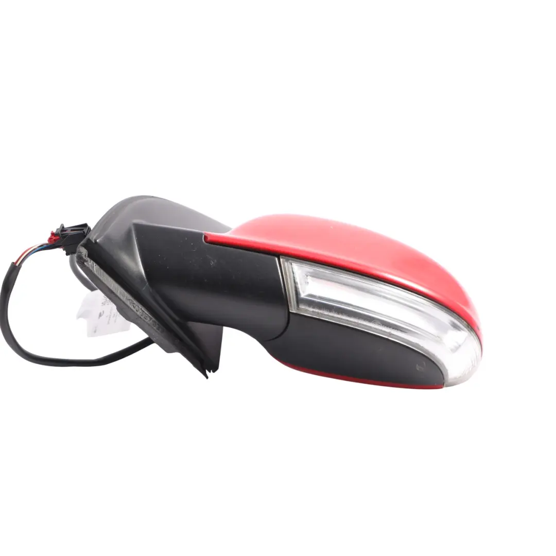 Volkswagen Golf 5 GTI Electric Wing Mirror Door Left N/S Tornado Red - LY3D - SKU RHD-1K2857507AA-TRE - Part number 1K2857507AA