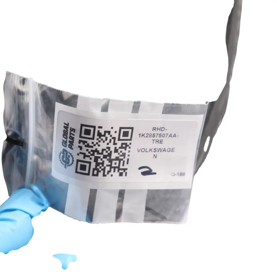 Volkswagen Golf 5 GTI Electric Wing Mirror Door Left N/S Tornado Red - LY3D - SKU RHD-1K2857507AA-TRE - Part number 1K2857507AA