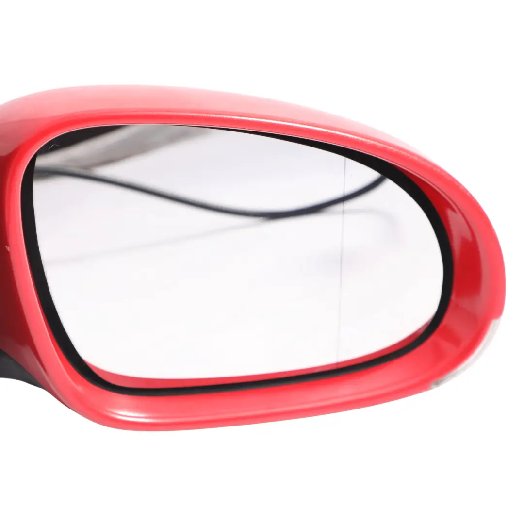 Volkswagen Golf 5 GTI Electric Wing Mirror Door Right O/S Tornado Red - LY3D - SKU RHD-1K2857508AE-TRE - Part number 1K2857508AE