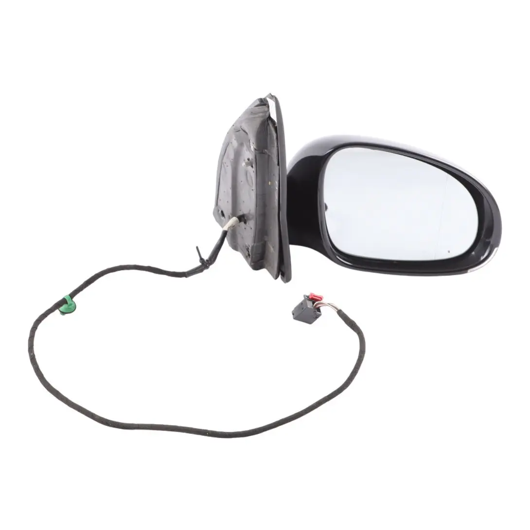 Volkswagen Golf Mk5 Wing Mirror Door Right O/S Black Magic Pearl - C9Z