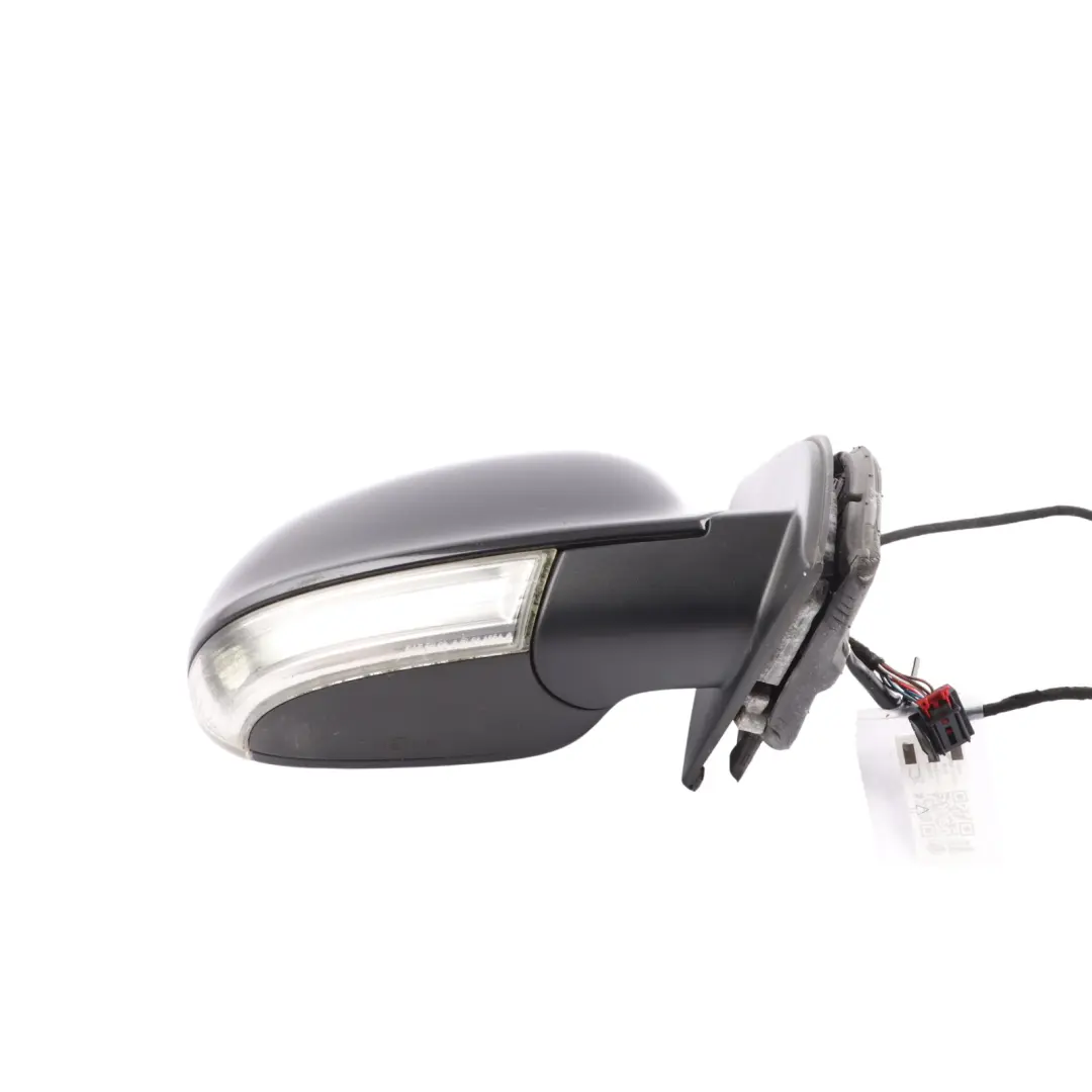Volkswagen Golf Mk5 Wing Mirror Door Right O/S Black Magic Pearl - C9Z - SKU RHD-1K2857508BL-BLM - Part number 1K2857508BL