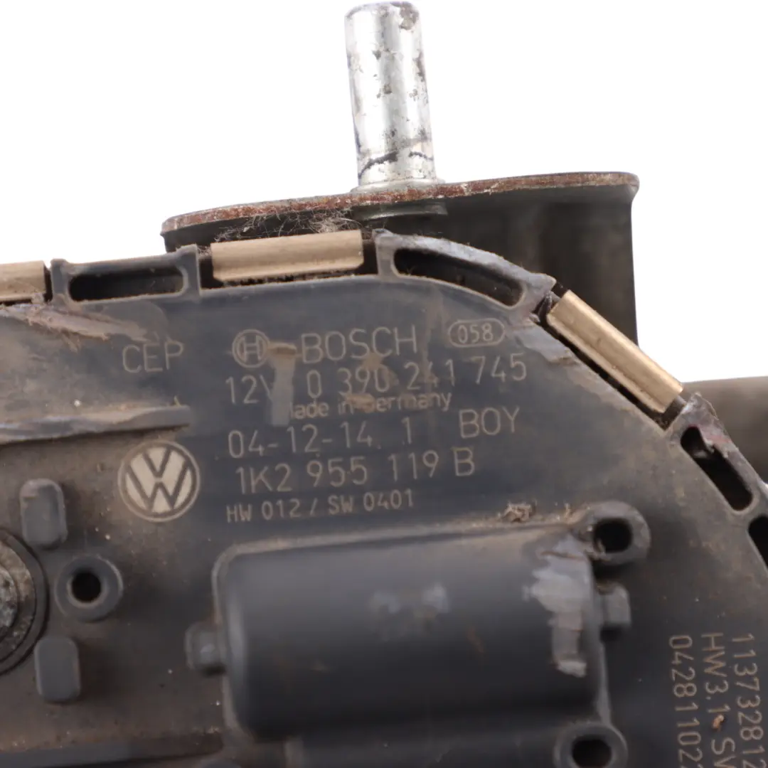 Mk5 Front Windscreen Wiper Linkage Motor System 1K2955119B to VW Volkswagen Golf with Part number 1K2955023D VW Volkswagen Golf Mk5 Front Windscreen Wiper Linkage Motor System 1K2955119B - SKU RHD-1K2955023D - Part number 1K2955023D