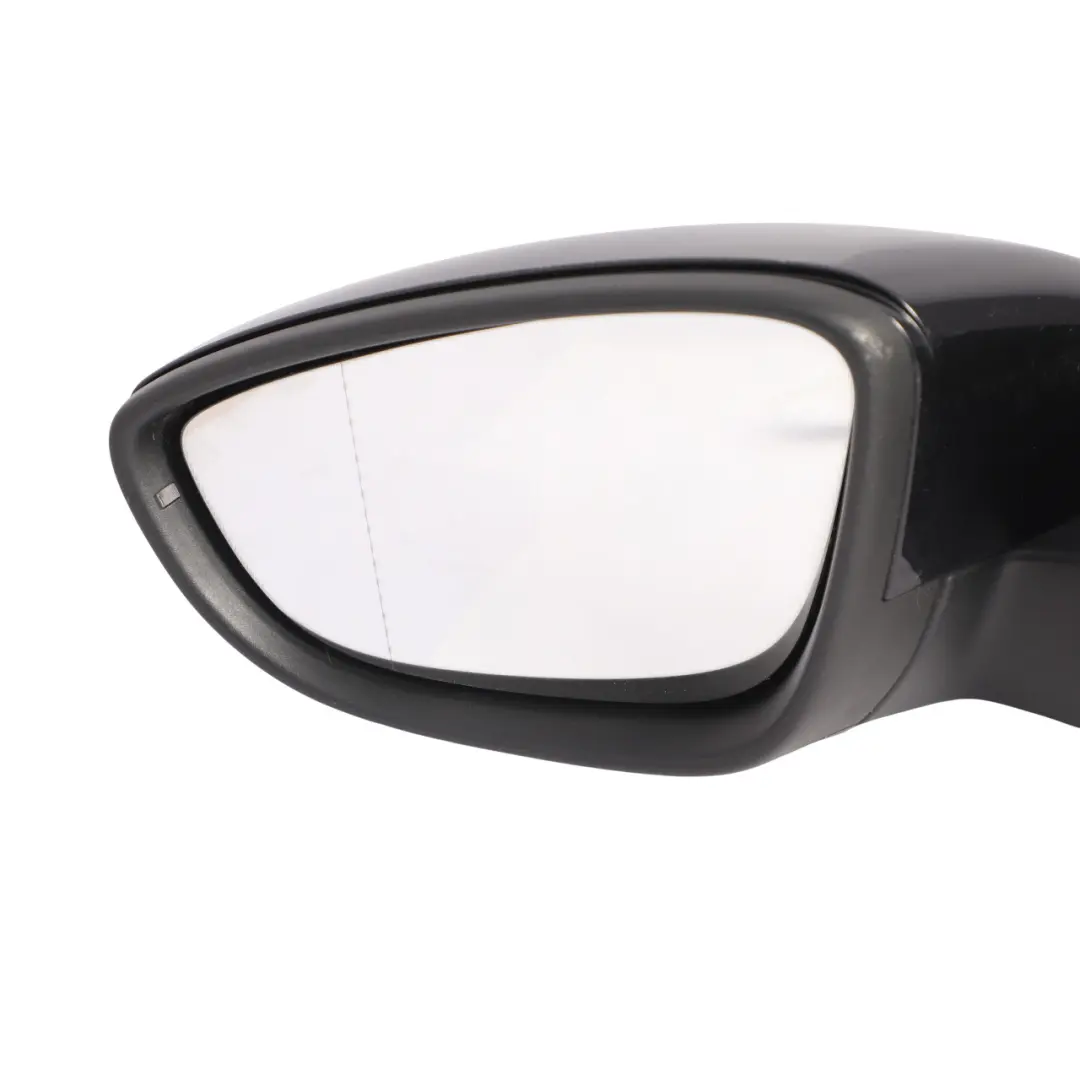 Mk3 Front Door Wing Mirror Left N/S Deep Black - C9X to Volkswagen Scirocco with Part number 1K8857507P Volkswagen Scirocco Mk3 Front Door Wing Mirror Left N/S Deep Black - C9X - SKU RHD-1K8857507P-DBL - Part number 1K8857507P