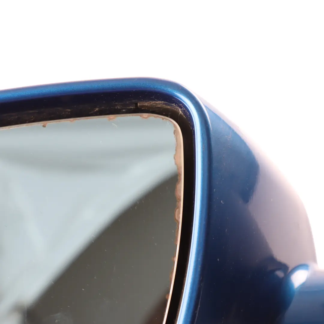 Skoda Octavia Mk2 1Z Door Wing Mirror Heated Electric Left N/S Race Blue - F5W - SKU RHD-1Z2857507F-RAB - Part number 1Z2857507F