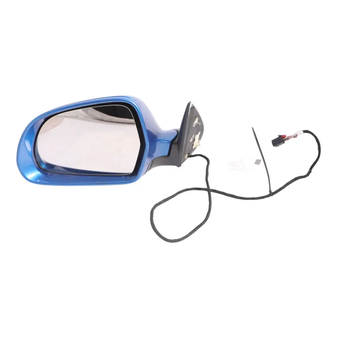 Mk2 1Z Door Wing Mirror Electric Left N/S Race Blue - F5W to Skoda Octavia RS with Part number 1Z2857507M Skoda Octavia RS Mk2 1Z Door Wing Mirror Electric Left N/S Race Blue - F5W - SKU RHD-1Z2857507M-RAB - Part number 1Z2857507M