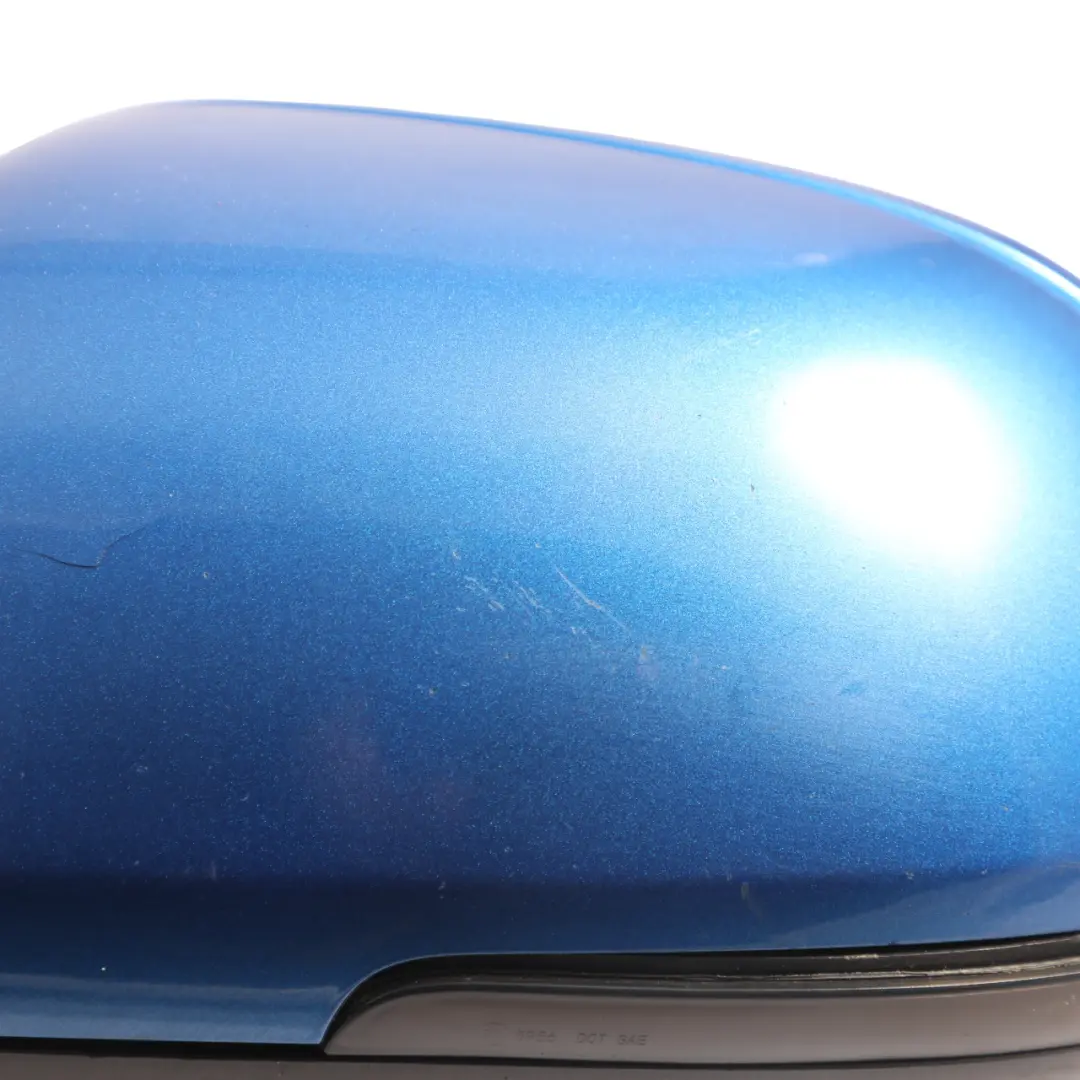 Mk2 1Z Door Wing Mirror Electric Left N/S Race Blue - F5W to Skoda Octavia RS with Part number 1Z2857507M Skoda Octavia RS Mk2 1Z Door Wing Mirror Electric Left N/S Race Blue - F5W - SKU RHD-1Z2857507M-RAB - Part number 1Z2857507M