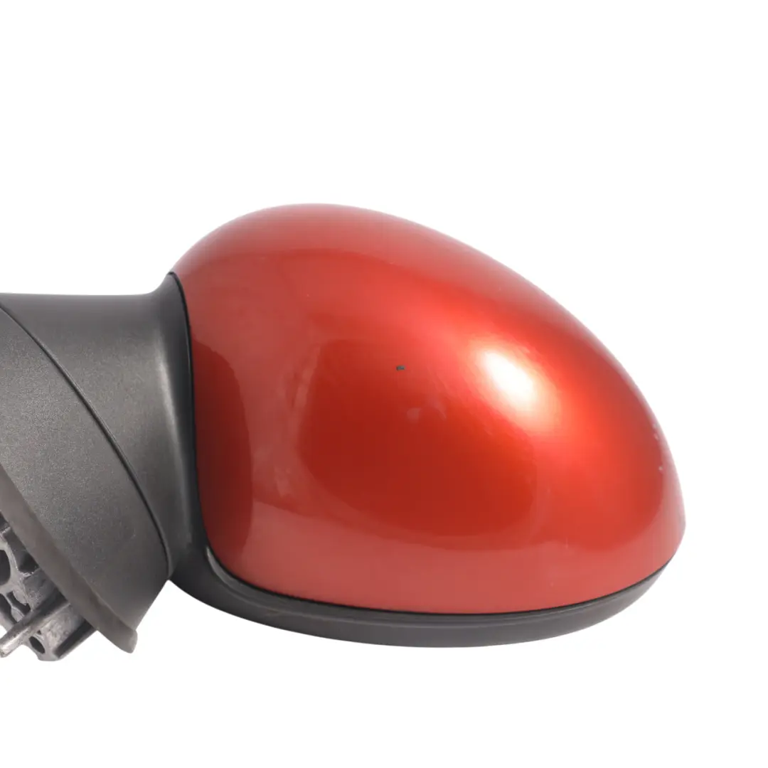 Mini R55 R56 Wing Mirror Heated Outside Left Door N/S 5 Pins Spice Orange - B23 - SKU RHD-2755637-SPICE - Part number 2755637