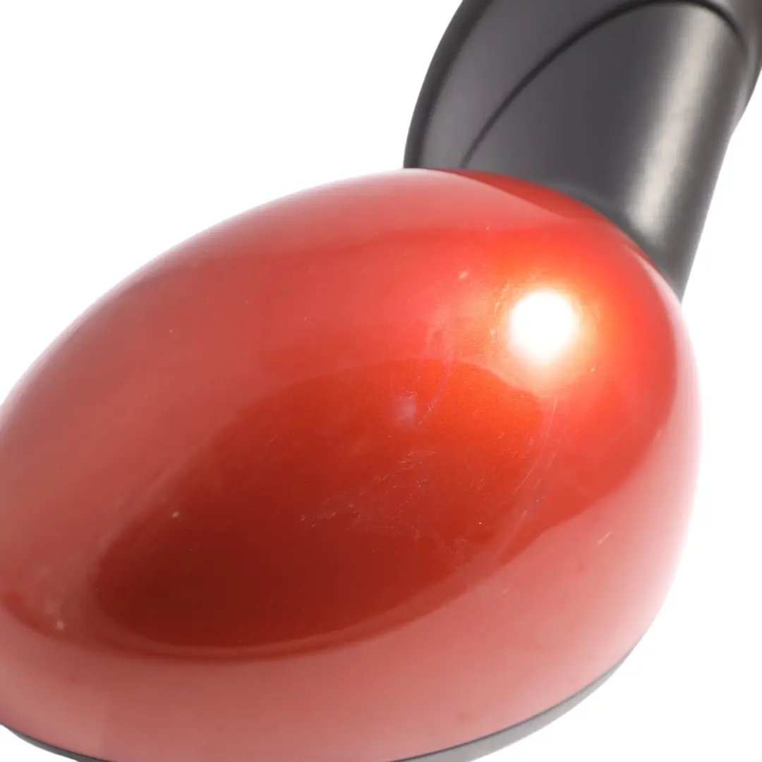 Mini R55 R56 Wing Mirror Heated Outside Left Door N/S 5 Pins Spice Orange - B23 - SKU RHD-2755637-SPICE - Part number 2755637