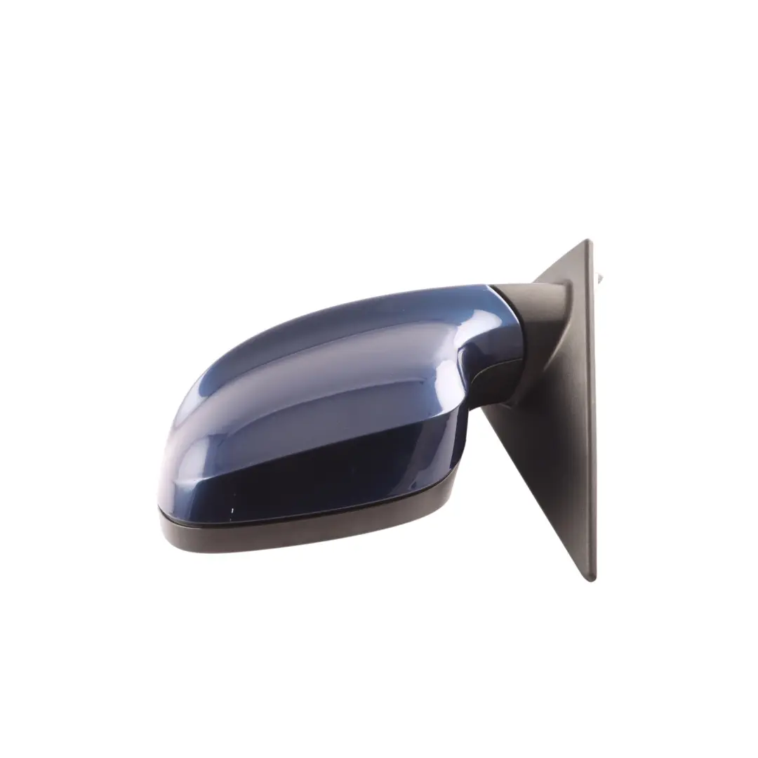 Heated Left Wing Mirror N/S Tiefseeblau Deep Sea Blue A76 to BMW X1 E84 with Part number 2993767 BMW X1 E84 Heated Left Wing Mirror N/S Tiefseeblau Deep Sea Blue A76 - SKU RHD-2993767-DSB - Part number 2993767