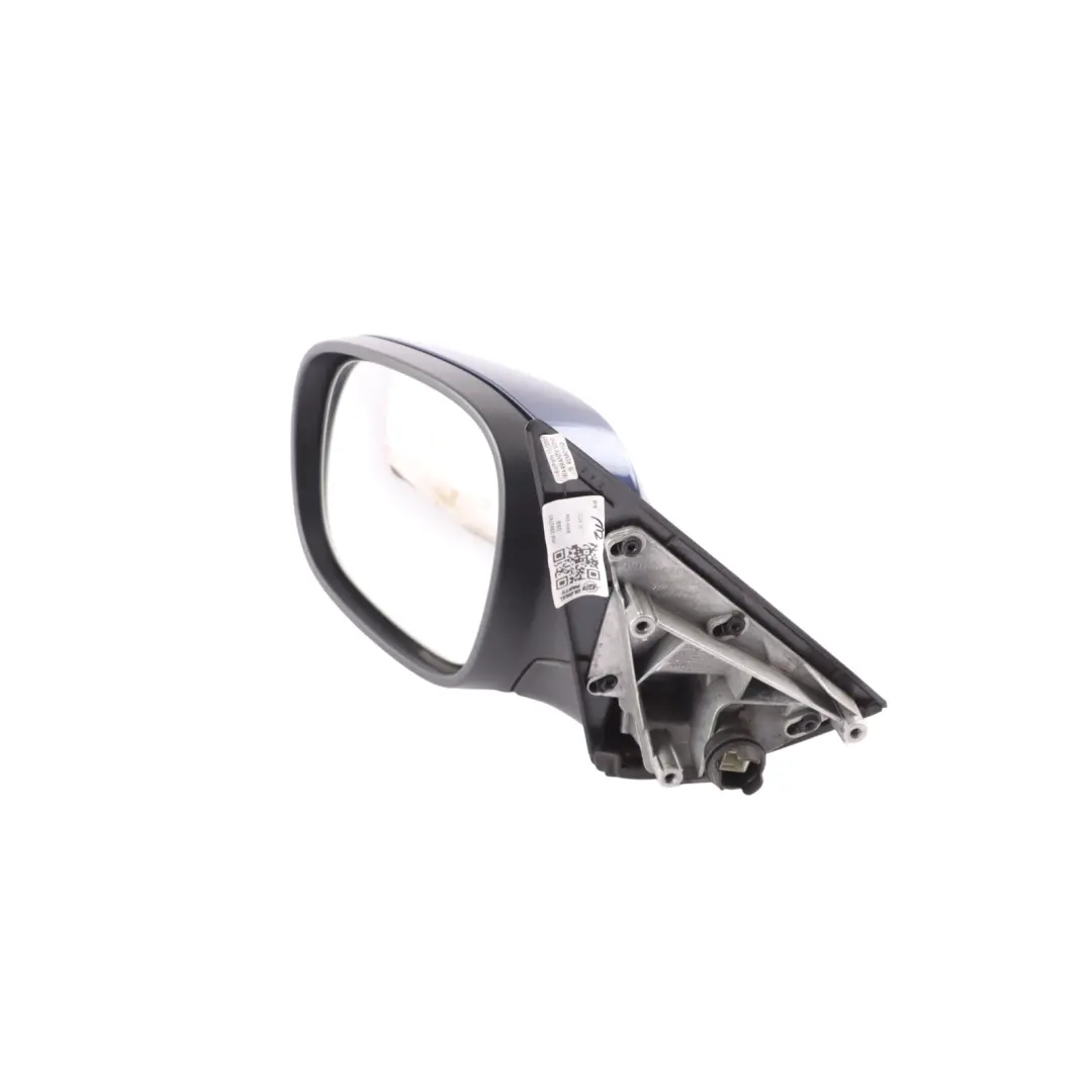 Heated Left Wing Mirror N/S Tiefseeblau Deep Sea Blue A76 to BMW X1 E84 with Part number 2993767 BMW X1 E84 Heated Left Wing Mirror N/S Tiefseeblau Deep Sea Blue A76 - SKU RHD-2993767-DSB - Part number 2993767
