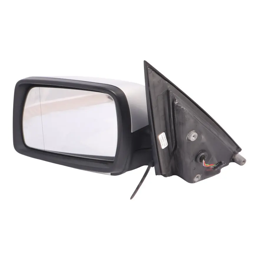 BMW X3 E83 Heated Left Door Wing Mirror N/S Titansilber Silver 354