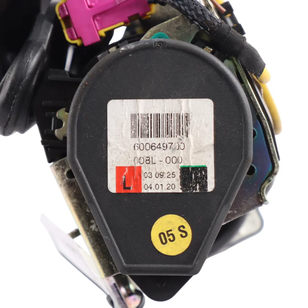 VW Volkswagen Phaeton 3D Seatbelt Seat Belt Front Left N/S 600649700 - SKU RHD-3D2858663C - Part number 3D2858663C