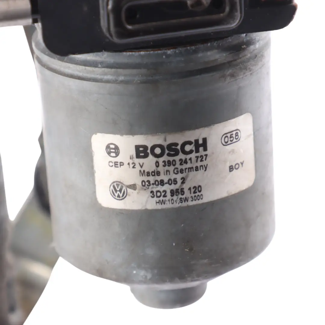 Windscreen Wiper Motor Front Right Driver's Side O/S to VW Phaeton 3D with Part number 3D2955120 VW Phaeton 3D Windscreen Wiper Motor Front Right Driver's Side O/S - SKU RHD-3D2955120 - Part number 3D2955120