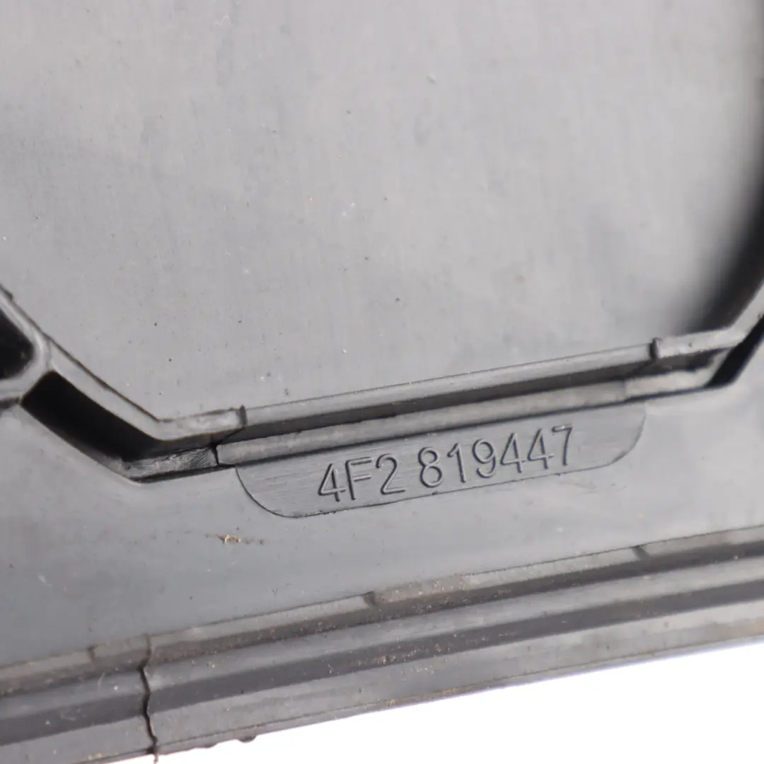 Bulkhead Scuttle Panel Cover Trim Wiper Motor Cover 4F2819447 to Audi A6 C6 with Part number 4F2819447A Audi A6 C6 Bulkhead Scuttle Panel Cover Trim Wiper Motor Cover 4F2819447 - SKU RHD-4F2819447A - Part number 4F2819447A