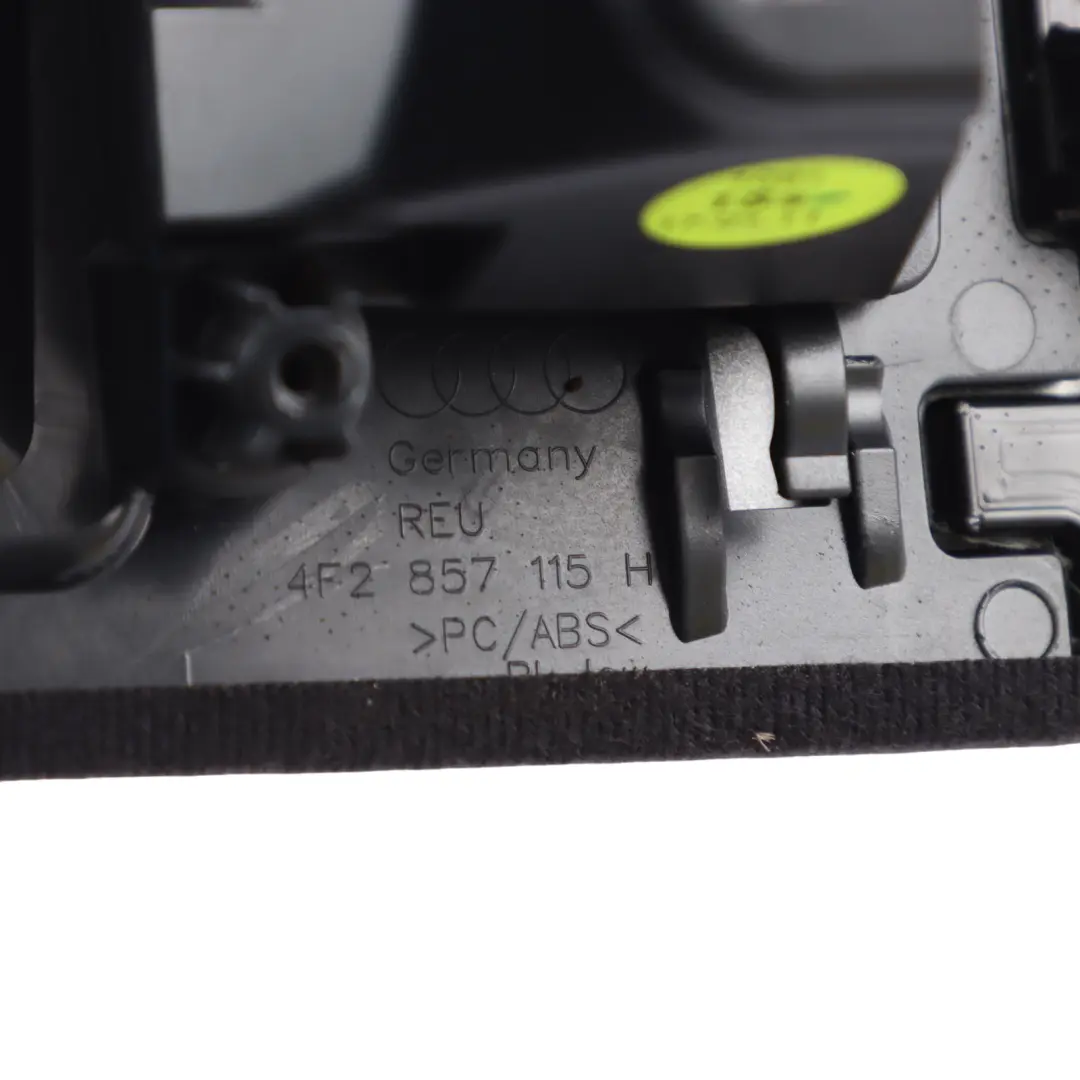 Audi A6 C6 Dashboard Instrument Cluster Trim Silver - SKU RHD-4F2857115H - Part number 4F2857115H