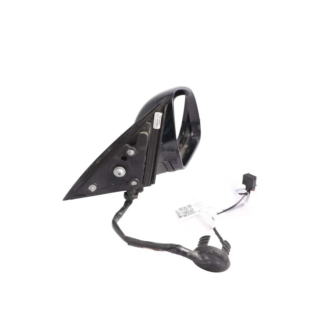 Wing Side View Mirror Front Right O/S Brilliant Black Metallic - Y9B to Audi A6 C6 with Part number 4F2857410AG Audi A6 C6 Wing Side View Mirror Front Right O/S Brilliant Black Metallic - Y9B - SKU RHD-4F2857410AG-BBL - Part number 4F2857410AG