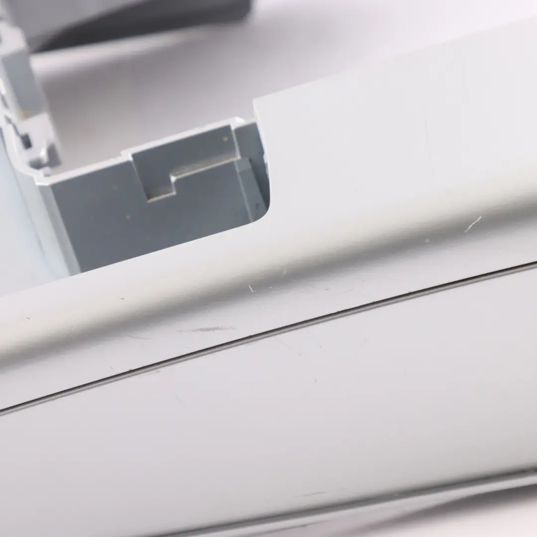 Audi A6 C6 Centre Console Surround Trim Cover Panel Silver Metallic - SKU RHD-4F2864261AR - Part number 4F2864261AR