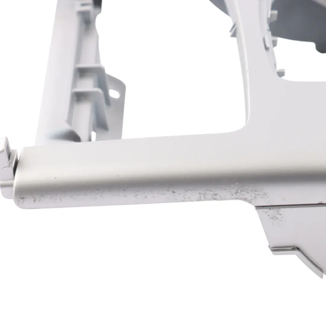 Audi A6 C6 Centre Console Surround Trim Cover Panel Silver Metallic - SKU RHD-4F2864261AR - Part number 4F2864261AR