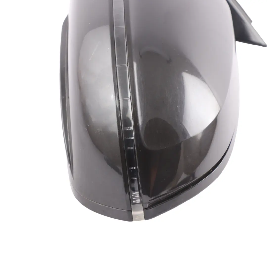 Audi A8 D4 Front Electric Wing Mirror Door Left N/S Oolong Grey - X7U - SKU RHD-4H2857409H-OGR - Part number 4H2857409H